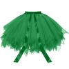Women's Skirt Boneless Skirt Mesh Lace-Up Skirt