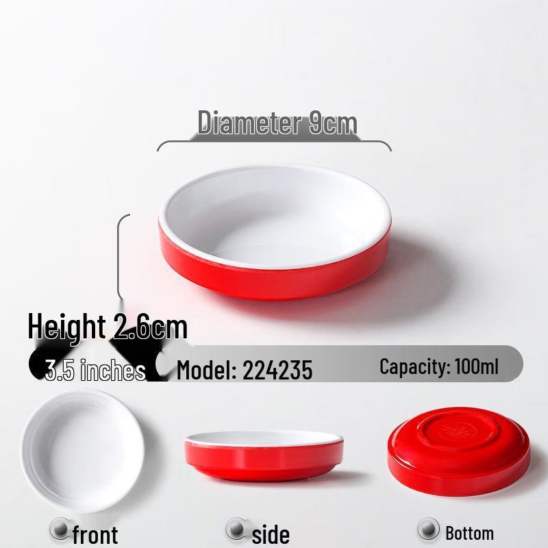 Melamine Rice Bowls (10-Pack)