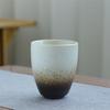 Retro Ceramic Teacup Kiln Change Small Cup Kung Fu Tea Bowl Coffee Cup Coarse Pottery Kiln Change Master Cup
