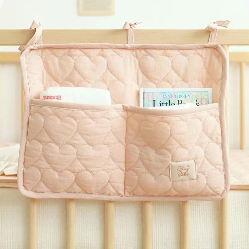 Baby Crib Organizer Hanging Storage Bag Stroller Bag Diaper Diaper Baby Bottle Baby Toy Storage Bag Portable Bottle Diaper Toy