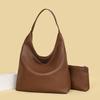 Einfache, große, modische und Retro-Beuteltasche für stilvolles Pendeln und Büro, Elegante Umhängetasche
