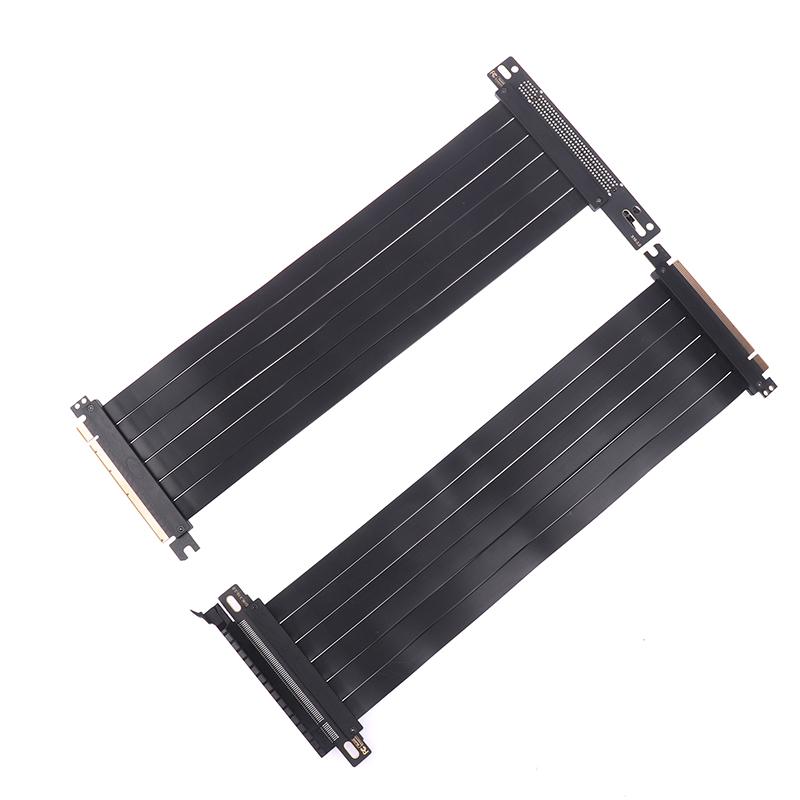 Full Speed PCIE 3.0 4.0 16x Riser Cable Graphics Card Extension Cable PCIE Express GPU Expansion Card Riser Shielded Extender