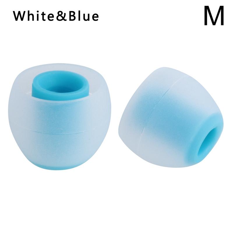 12 Pcs 3.8mm In-Ear Earphone Sleeve Universal Colorful Soft Silicone Earbuds Replaceable Rubber Ear Tips Headphone Accessories