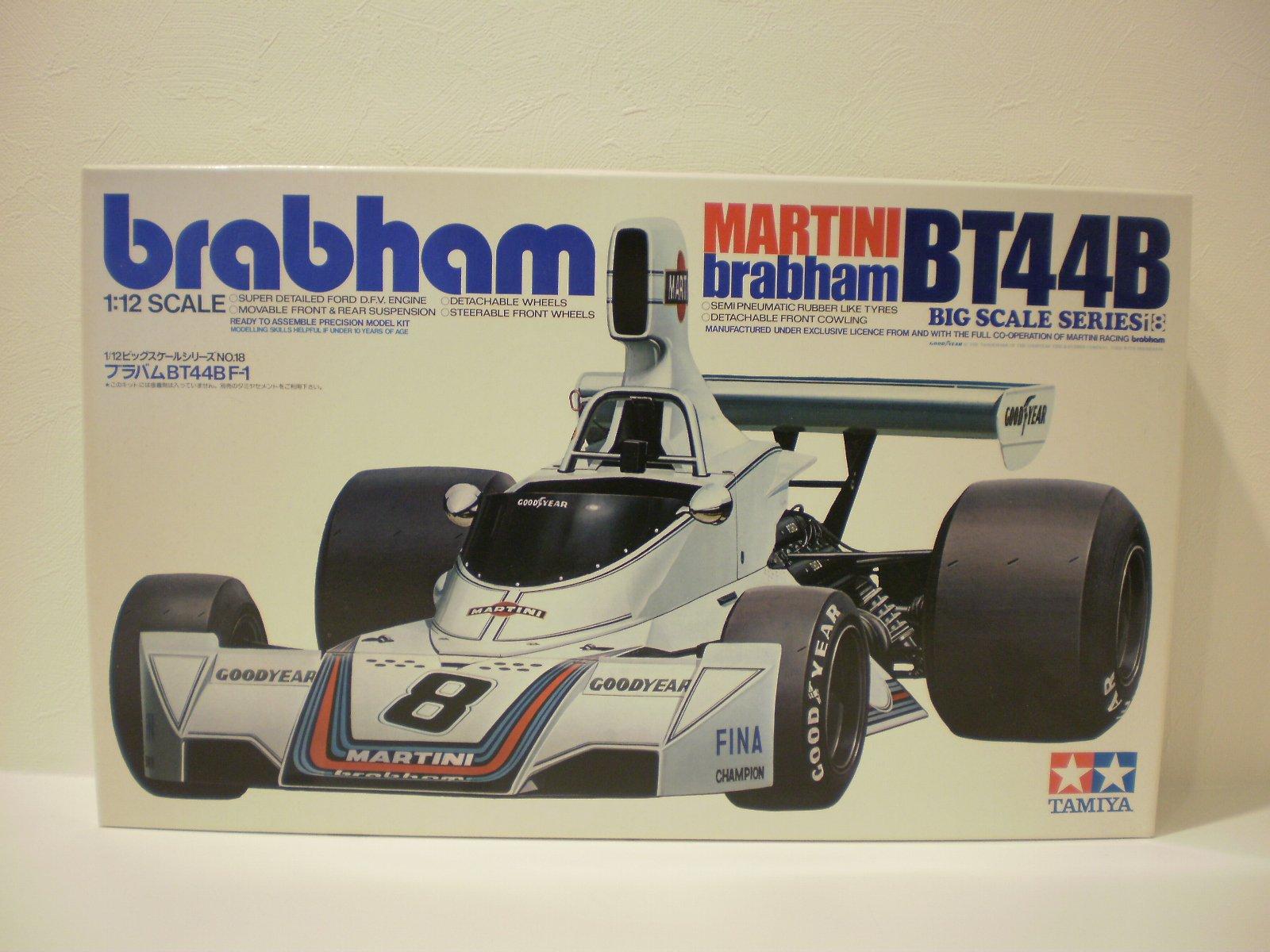 

Tamiya Brabham Big Scale 1/12 BT-44B F-1 (1/12 Car 12018)