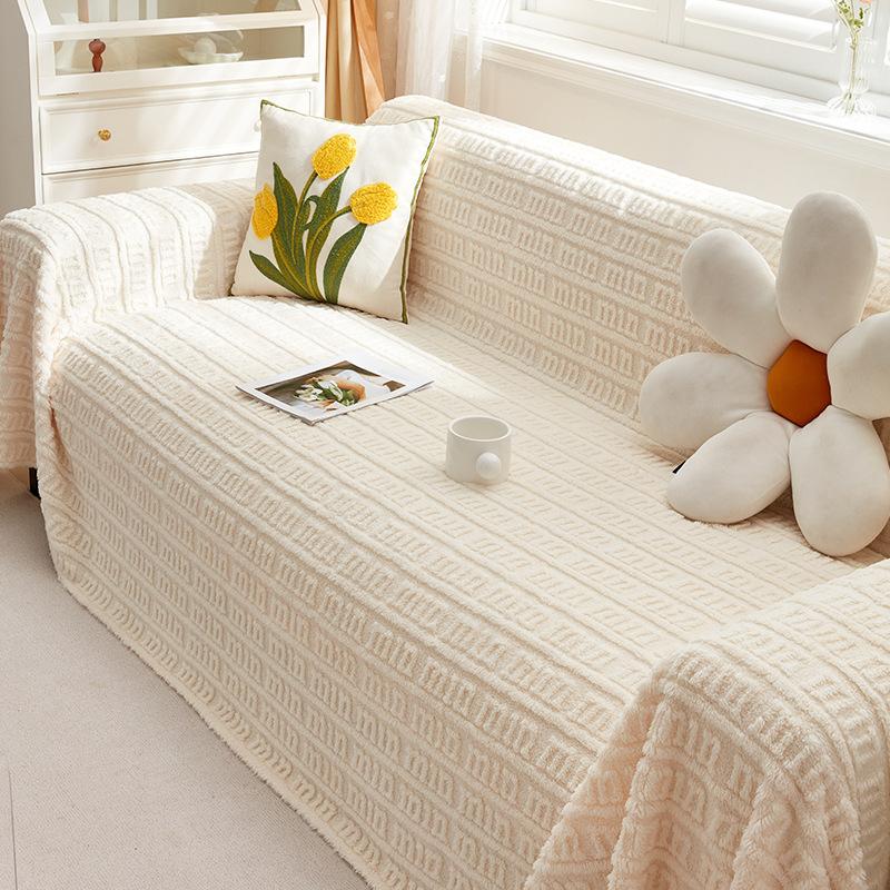 

Nordic Minimalist Style Sofa Towel Full Cover Cloth Four Seasons Universal Non-Slip All-Inclusive Sofa Cover Universal Cover Thickened 180*230cm