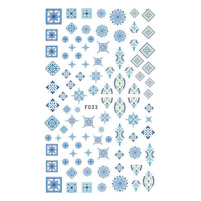 Nail Stickers Thin Self-adhesive Patterns Ornaments No. F033