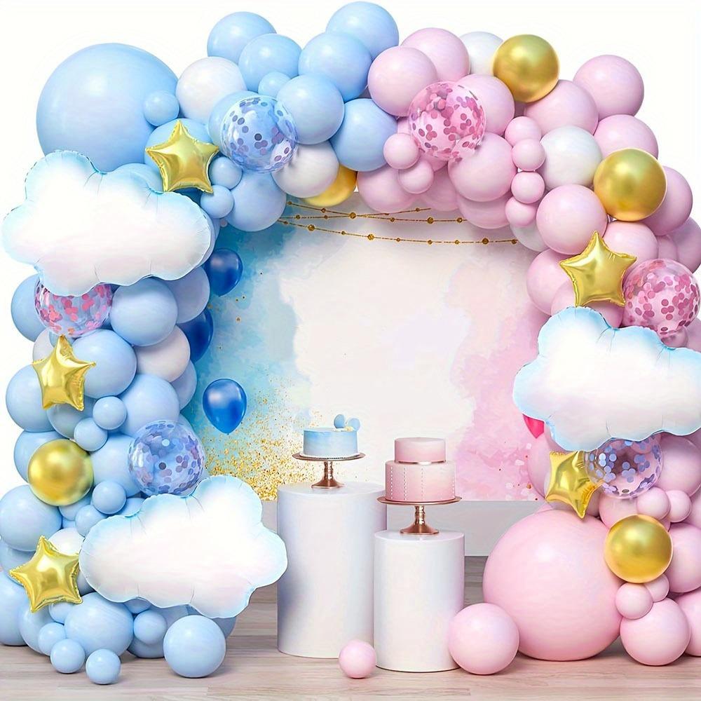 131PCS Balloon Garland Arch Kit, Shower Decoration Birthday Party Anniversary Graduation Holiday Indoor and Outdoor Decoration