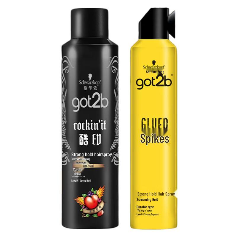 Schwarzkopf Got2b Strong Hold Hair Styling Duo