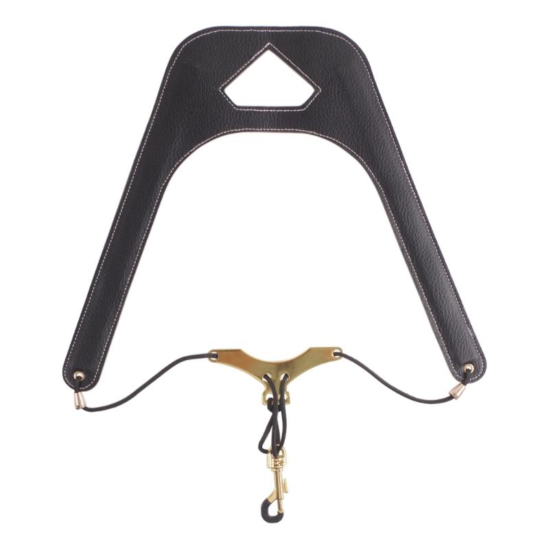 

PU Leather Saxophone Strap Replacement Adjustable Neck Strap Saxophone Harnesses Sax Neck Strap Slings for Beginners 1