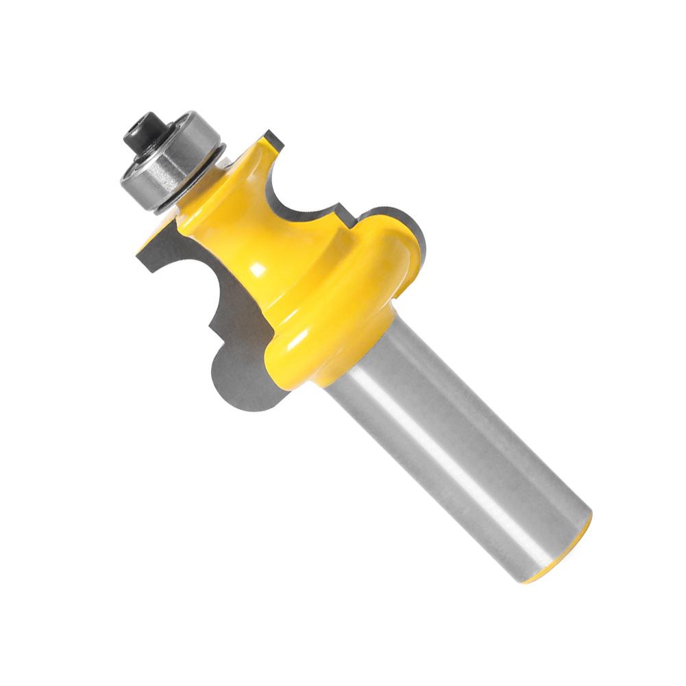 1/2 Handle Positive Half Multi-Arc Knife Woodworking Milling Cutter Line Cutter Foot Line Cutter Engraving Machine Cutter Head Cabinet Line Cutter