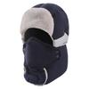 Fleece-Lined Winter Ski Hat - Windproof Pilot Hat with Ear Protection