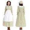 Karneval Halloween Little House Kostüm Prairie Pioneer Old Day Girl Laura Rollenspiel Cosplay Fancy Partykleid
