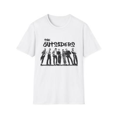 The Outsiders Filmt-Shirt Unisex-Tee, Vintage Filmfan-Shirt, Klassischer Roman