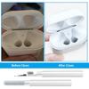 Herfair Airpod Cleaner Kit Cleaning Tool for Airpods 1 2 3 4 Pro with Soft Brush Flocking Sponge for Cleaning Keyboard Laptop Bluetooth Earphones