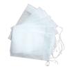 Pack of 100 Empty Drawstring Tea Bags Convenient and Clean Brewing Solution Reusable Tea Filters Easy To Use