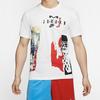 Air Jordan Sport DNA SS20 Printed Short Sleeve TEE Men White Men's CJ6224-100