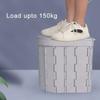 Car Toilet Seat Outdoor Travel Emergency Portable with Cover Car Commode, Foldable PVC Durable Trash Can, Load-Bearing 150kg