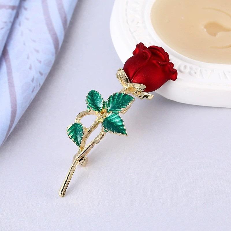 New Alloy Brooch High-end Niche Women's Peony High-end Pin Coat Suit High-end Versatile Brooch