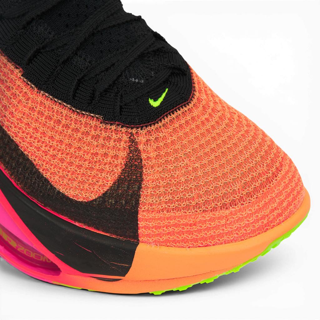 Nike Air Zoom Alphafly 3 Glam Orange Pulse Men Sneakers Purple-Dynasty Electric-Green Black IO9573-800