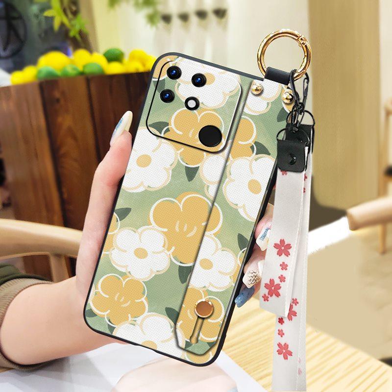 Ring Shockproof Phone Case For OPPO Realme Narzo 50A Back Cover Protective Dirt-resistant Anti-knock Soft case Anti-dust