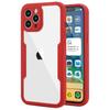 Coque - pour iPhone 12 Pro Max - Rouge - Protection 360 anti-choc - Semi-rigide - TPU