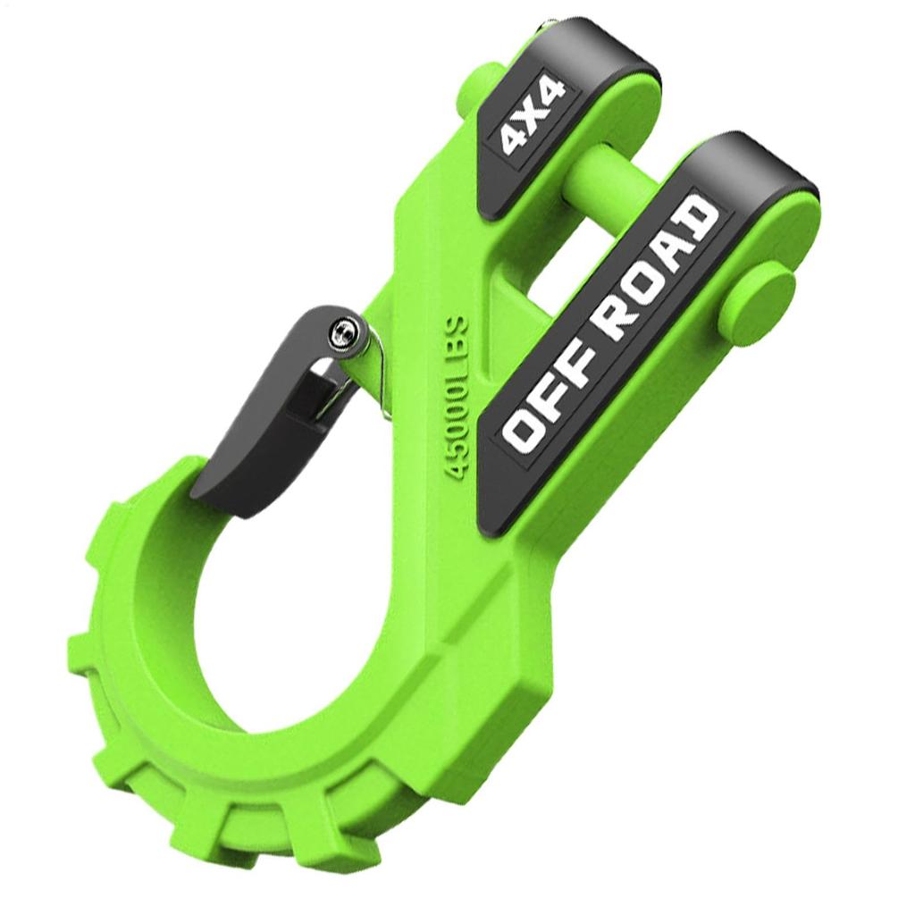 Dtharen UTV Winch Hook,3/8" Winch Hook | Trailer Chain Hook High Strength Tow Cluster
