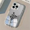 Make Up Mirror Shockproof Fashion Love Heart Cute Phone Case For iPhone 17 16 15 14 13 12 11 Pro Max XS X XR 7 8 Plus Soft Cover
