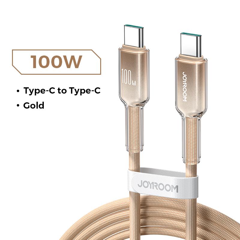 

Joyroom PD 100W/60W Type C Fast Charge Data Cable For 16/15 Huawei Samsung USB C Charging Cord for Macbook Pro 1.2m