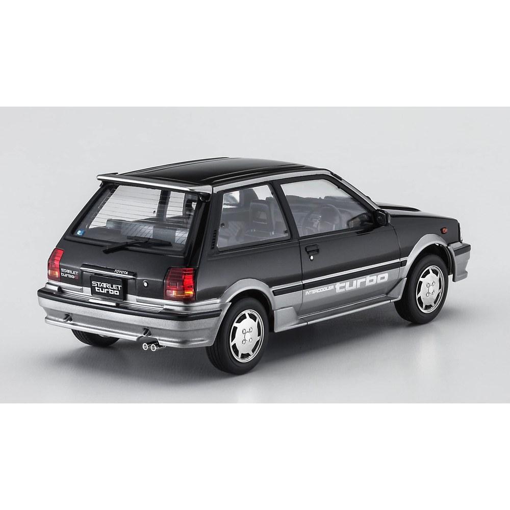 Hasegawa 1/24 Toyota Starlet EP71 Turbo S 3-Door Plastic Model Kit