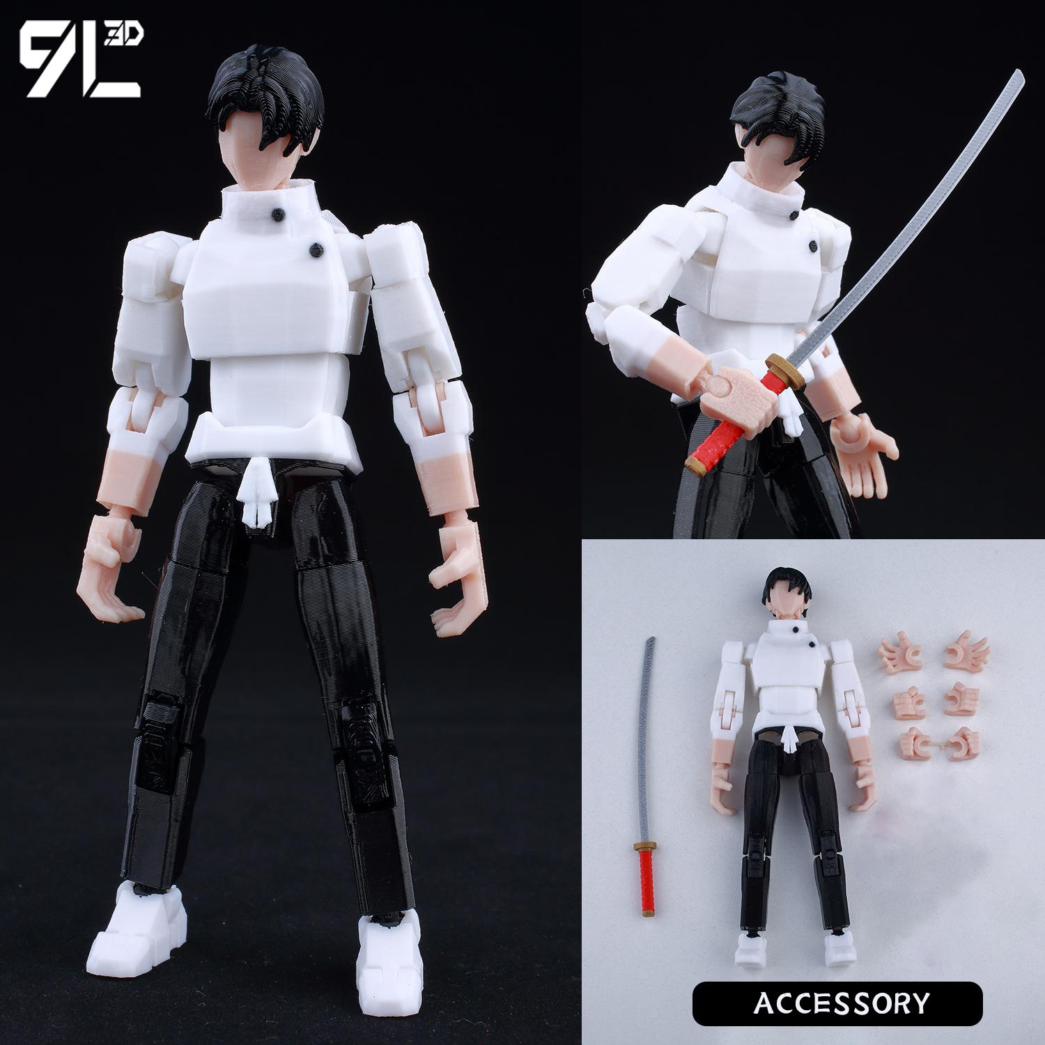 9L 3D Lucky 13 Jujutsu Kaisen Figure Dummy 13 T13 MegumiFushig Action Figure Movable Joints Anime Poseable Collectible Toy Gifts