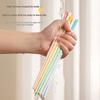 5 Pairs Colorful Fiberglass Chopsticks, Dishwasher Safe Chopstick, Reusable Non-slip Chop Sticks Japanese Chinese Fiberglass