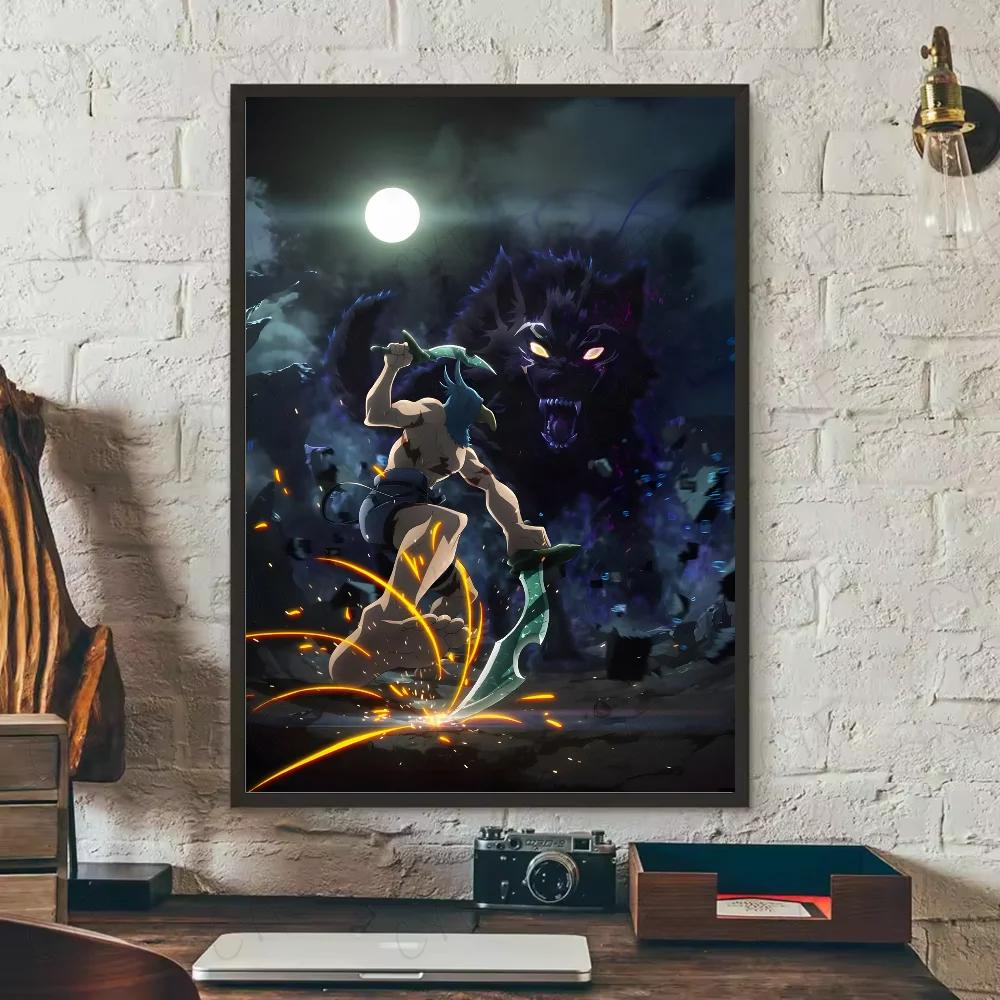 Anime Shangri La Frontier Poster HD Art Sticky Wall Waterproof Home Living Room Bedroom Bar Aesthetic Decoration