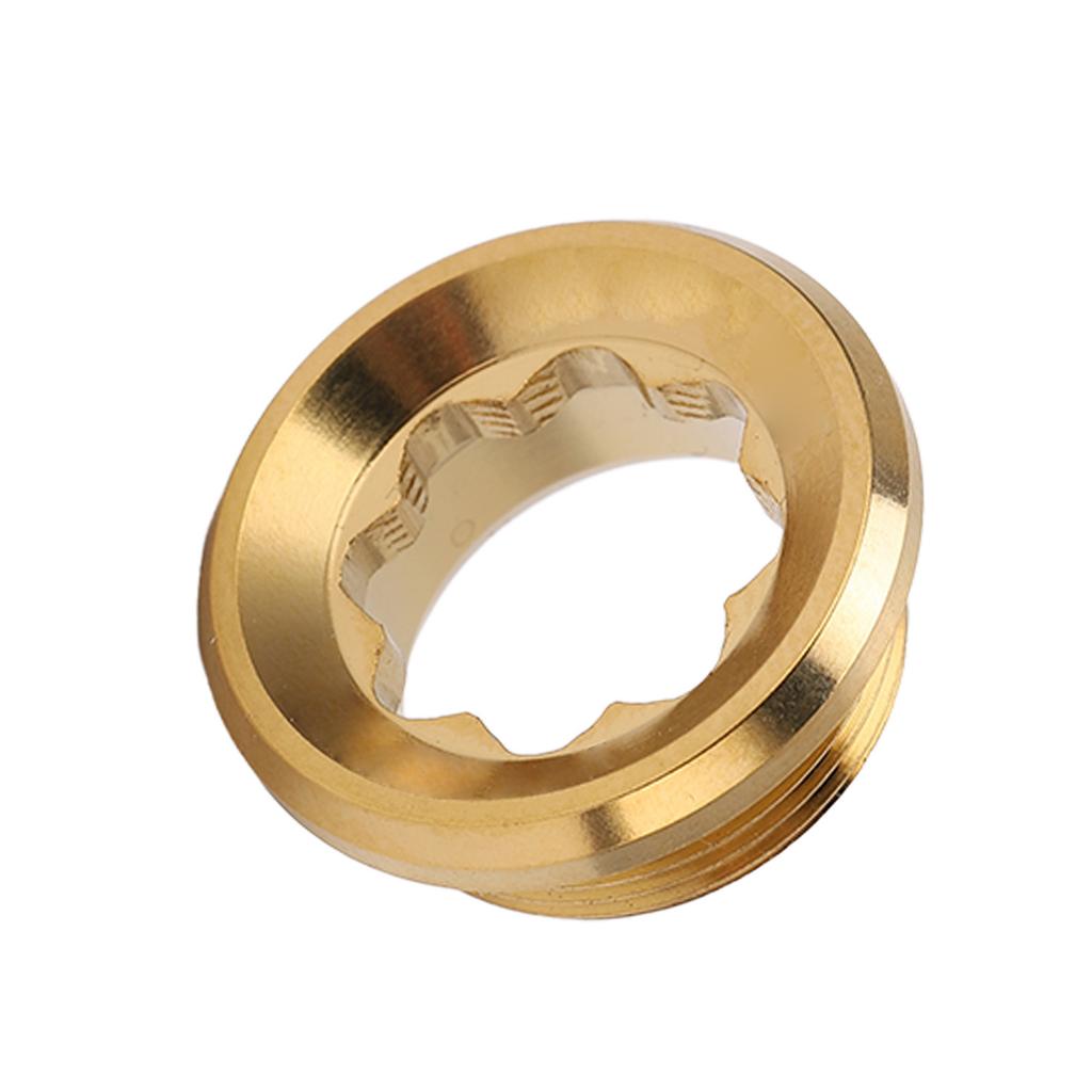 20mm Cycling Crank Cover Screw Aluminum Alloy M20 Cycling Cranket Crank Fixing for Road Mountain Cycle