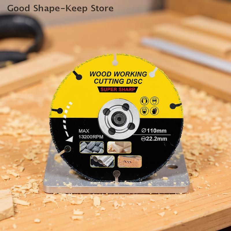 105/110/115/125mm Cutting Disk, Multitool Wood Cutter for Angle Grinder, Carbide Saw Blades