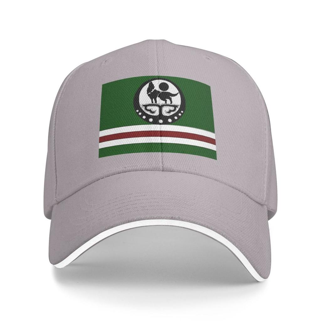 Tschetschenischer Wolfswappen Ichkeria Tschetschenien Baseballkappen Snapback Baseballmützen Atmungsaktiv Lässig Kappe für Männer und Frauen