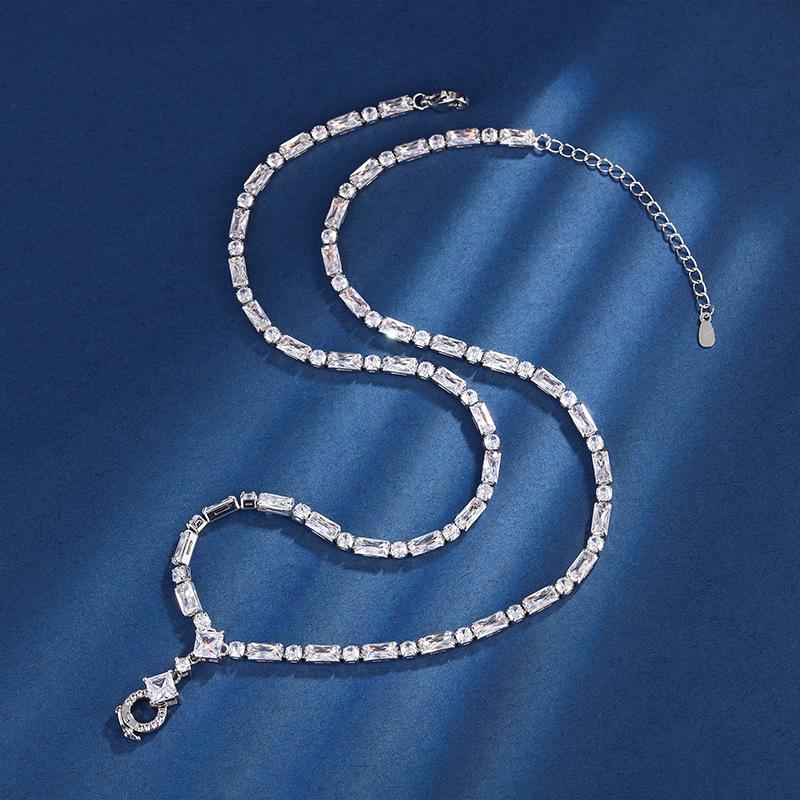 Jewelry Year Copper Gold Plated Square Round Versatile Chain Universal Chain Female 48 + 5Cm