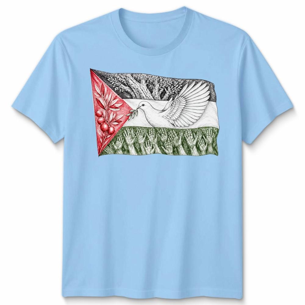 Free Palestine Unisex T Shirt Gaza Solidarity Activism Unisexs Unisexs Tee S