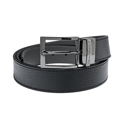Gürtelbreite Schwarzes Stringer-System Kompatibel Wende-Y4S195 YLO8J 80741 88001 3,5 cm Herren [Artikel]