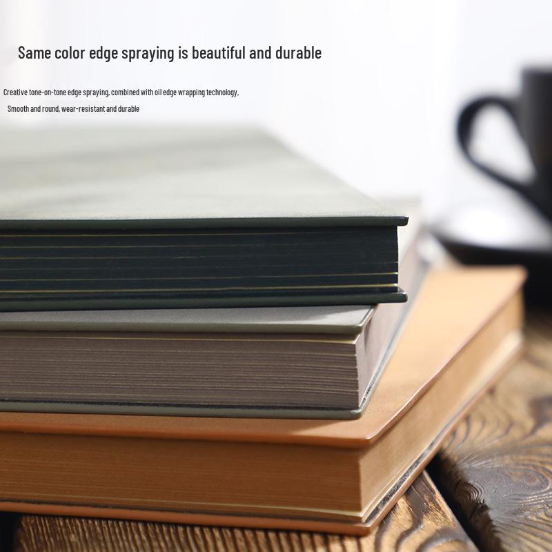A5 Sheepskin Leather High-End Notebook with Thickened Dowling Paper