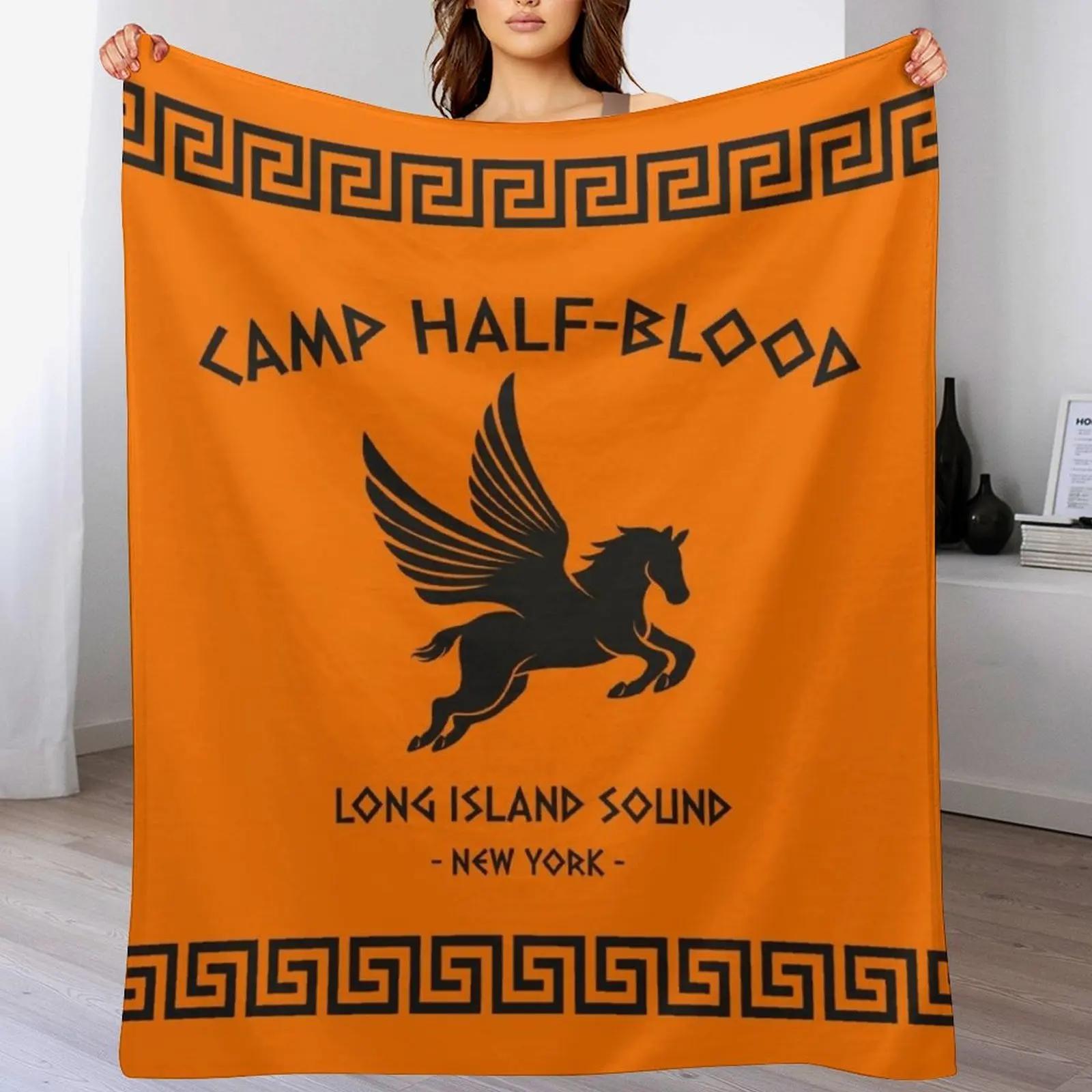 Camp HalfBlood Throw Blanket Warm Comfortable Blanket for Office Napping 102x76cm(40x30in)