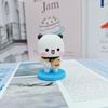 Panda Yi Er Bu Bu Cute Desktop Doll Car Ornament Trendy Cartoon Decor Toy