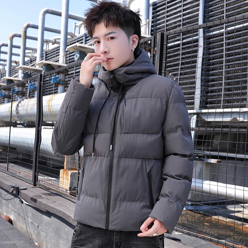 Herren Trendy Koreanischer Stil Stehkragen Baumwolljacke - Lässig und Gutaussehend