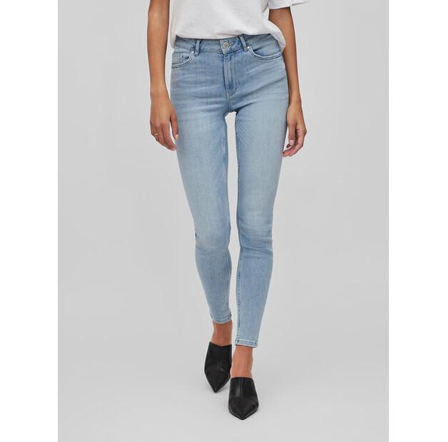 

Джинсы Vila Sarah 14082133 синий Skinny Fit L/30
