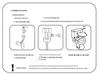 Non-electric Bidet Seat with Dual Spray for Feminine and Buttocks Hygiene