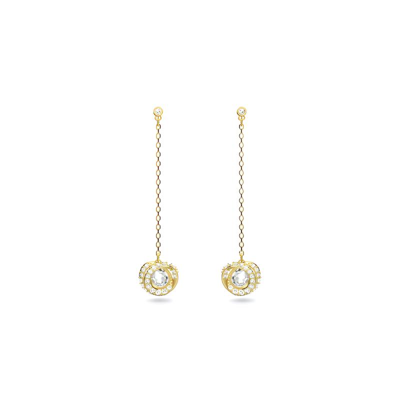 Swarovski Niche design, high-end temperament, exquisite and elegant earrings Generation Earrings, Women s Gold 5636514