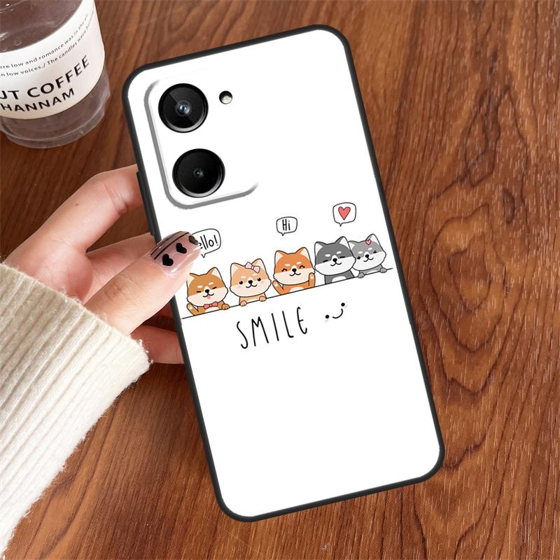 

Animal Shiba Inu For Realme GT7 Pro GT6 15 10 11 12 13 14 Pro Plus C75 C65 C55 C63 C61 C53 C67 C35 C71 Case Realme 11 Pro