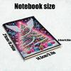 Diamond Painting Diary Book 50 Pages Crystal Notepad Sketchbook A5 Size 5D DIY Diamond Art Painting Notebook Kit