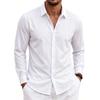 Men S Long Sleeve Business Shirt Multi Color Plus Size Stretch