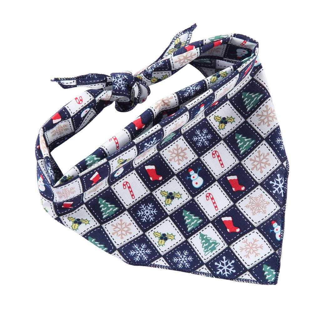 Popular Pet Scarf Triangle Scarf Urban Dog Carnival Husky Satsuma Large Dog Birthday Saliva Scarf
