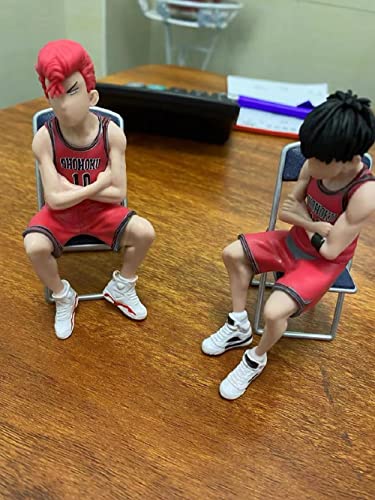 Denyeet Sakuragi Hanamichi, Miyagi Ryota, Mitsui Hisashi, Rukawa Kaede Figure Model Toys Anime Figure Complete Action Figure 5 Pieces 7-8cm Slam Dunk